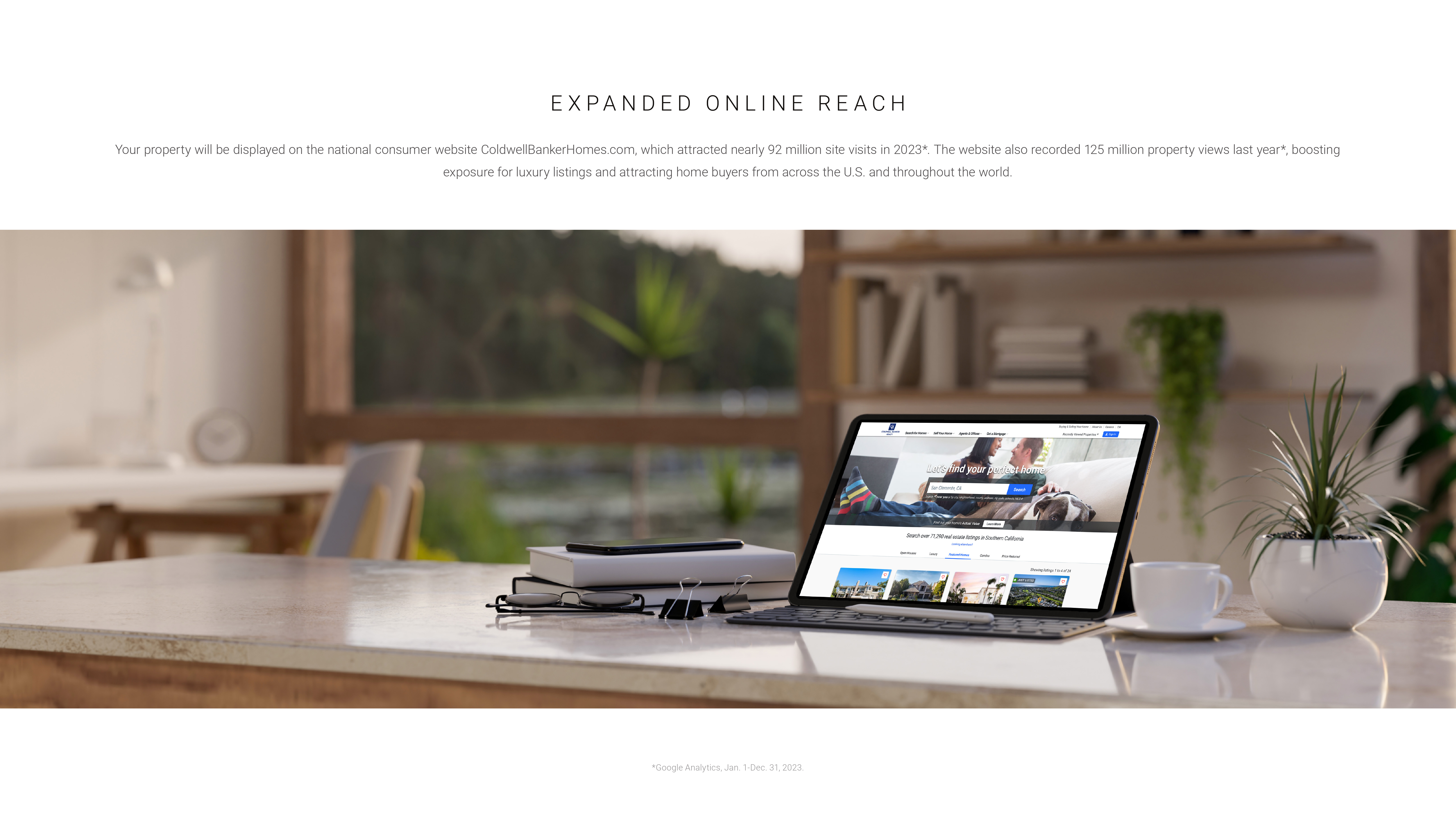 EXPANDED ONLINE REACH