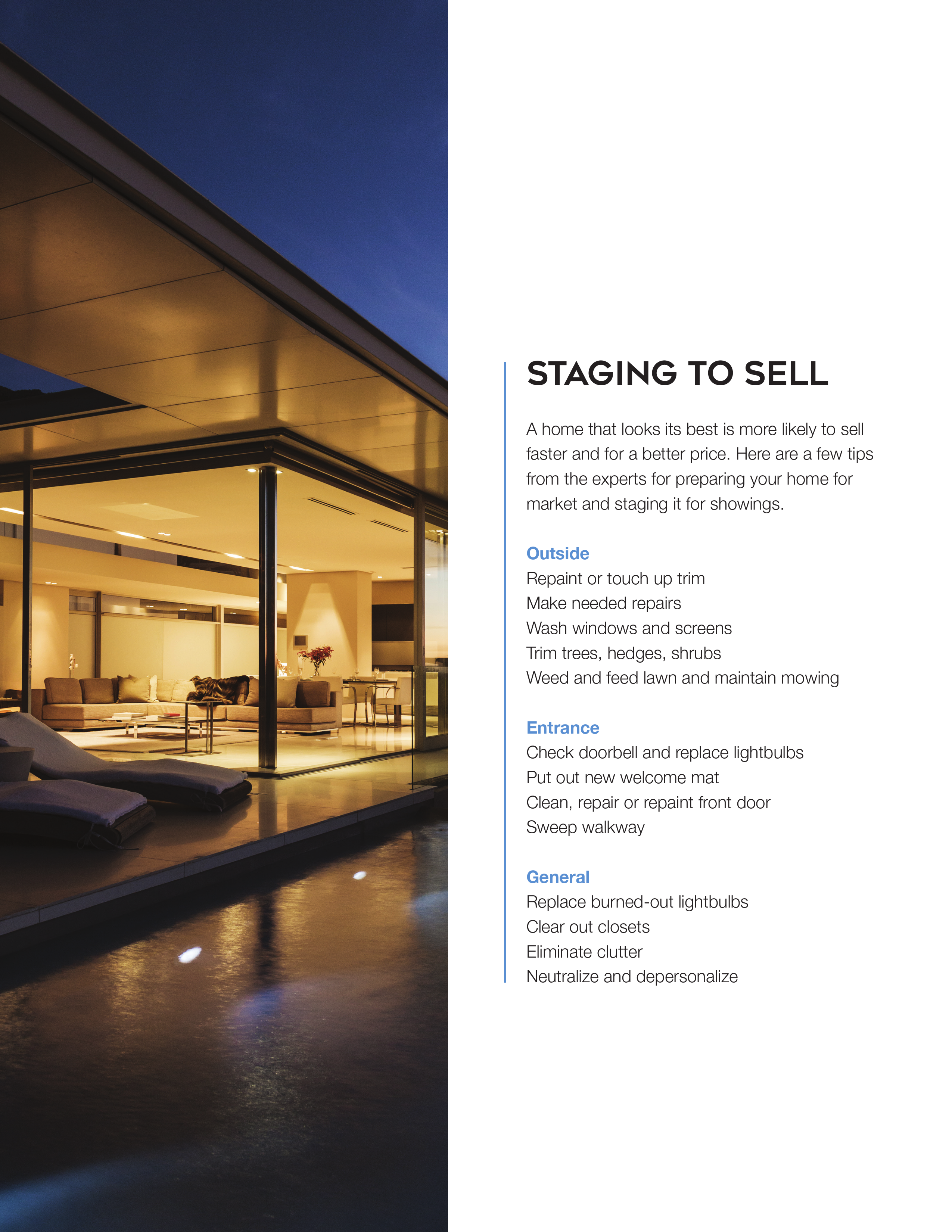 STAGING TO SELL | Page 1