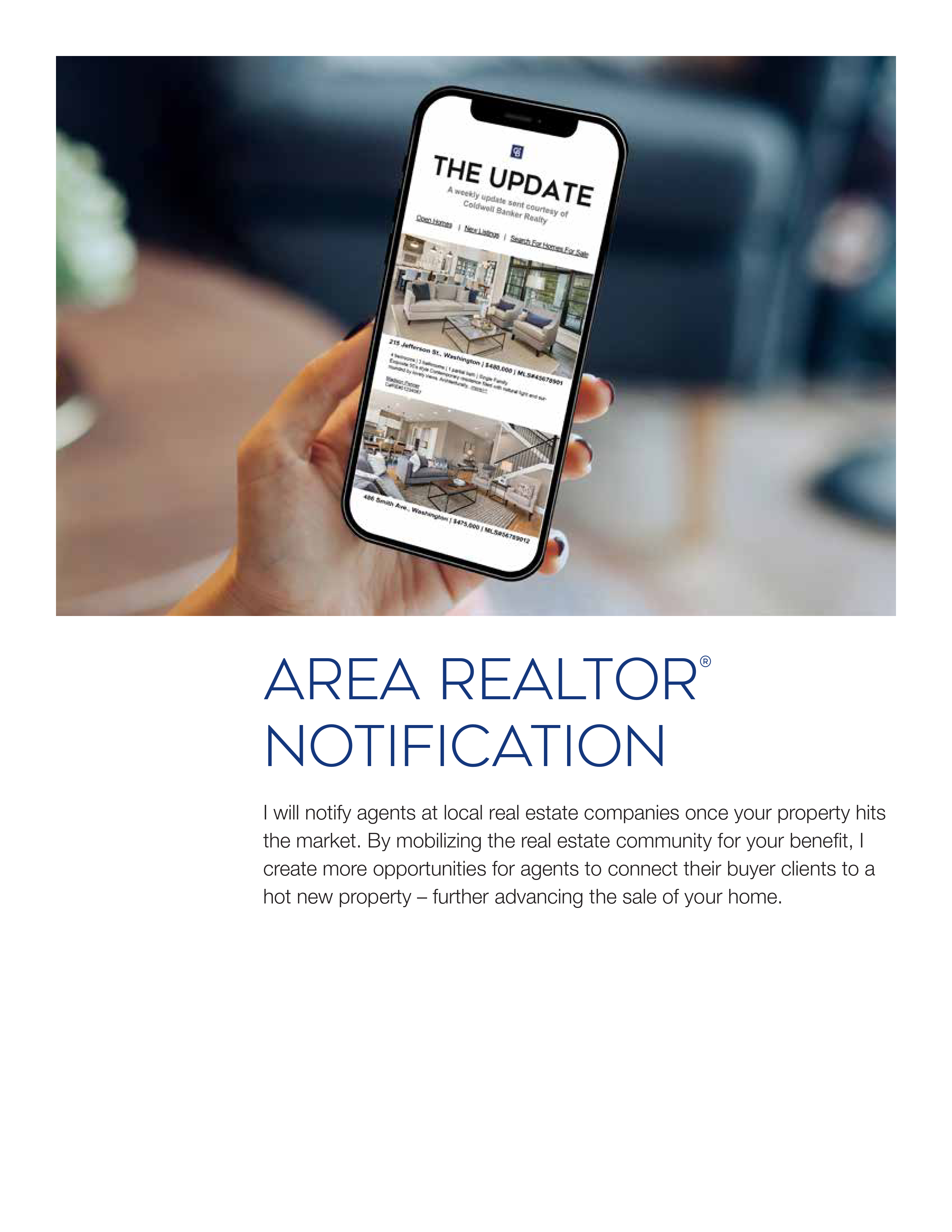 AREA REALTOR NOTIFICATION